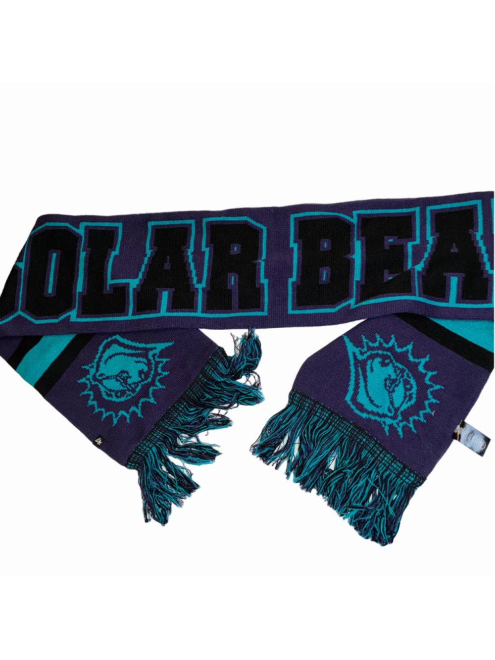 Men's 47 Brand Orlando Solar Bears Scarf One Size Purple Teal